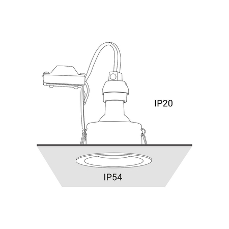 Oprawa podtynkowa Nowodvorski 8367 Charlie [Ø75 mm otwór montażowy]