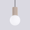 Sollux Lighting Lampa wisząca HALO 1 taupe SL.1744