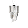 Lampa wisząca Ideal Lux 117737 Carlton SP8 Cromo