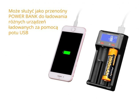 Ładowarka USB Fenix ARE-D2
