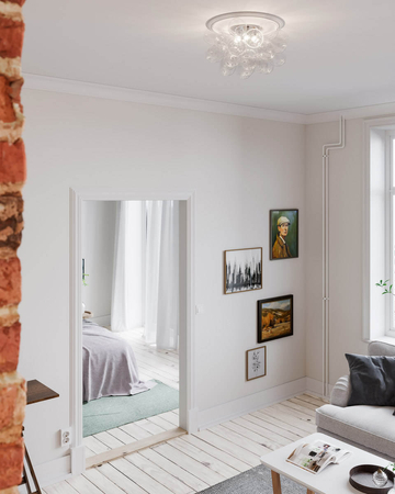 Lampa sufitowa By Rydens Gross 4202240-7002 50cm clearglass