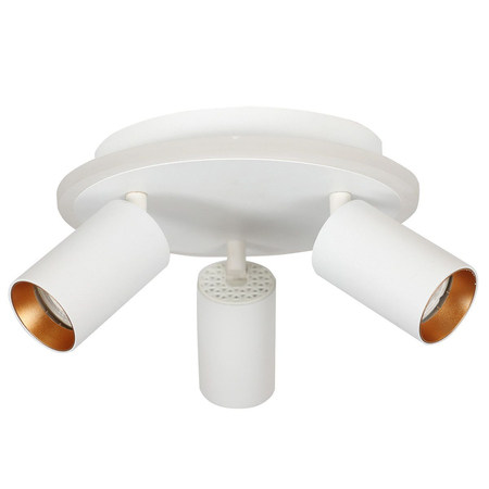 Plafon Parma 3xGU10 + 1xLED CCT biała LP-0612/3C Round WH