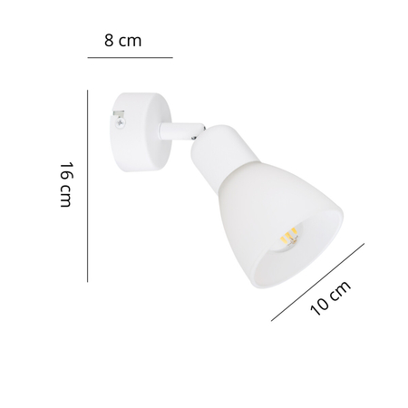 Light Prestige Reflektor Malta biały 1xE14 LP-877/1W WH