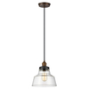 Lampa wisząca Elstead Lighting Baskin mosiądz FE-BASKIN-P-A-BR