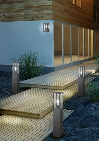 Kinkiet zewnętrzny Trio 201860142 grafitowy