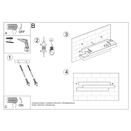 Sollux Lighting Kinkiet FROST SL.0379