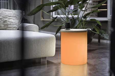 Bęben LED Lampa zewnętrzna ogrodowa 2700K RGB Ø37 32359L biały