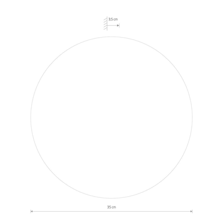 Kinkiet RING WOOD LED L Nowodvorski 10282 złoty