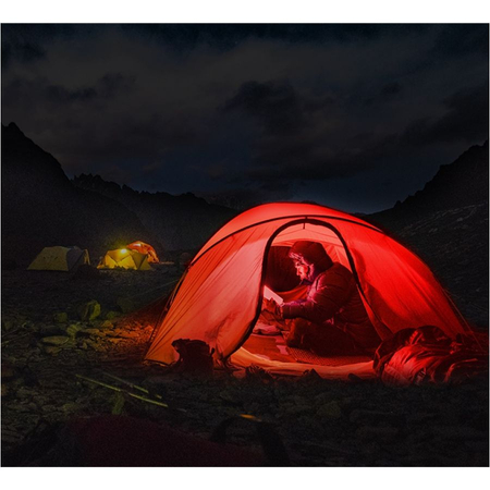 Oświetlenie campingowe Fenix CL28R czarno-srebrny