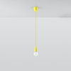 Sollux Lighting Lampa wisząca DIEGO 1 żółta SL.0578