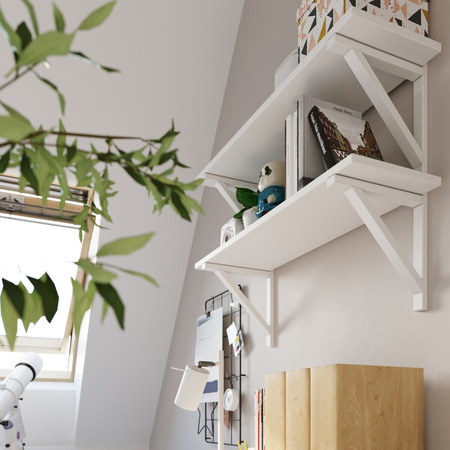 Sollux Lighting Lampa biurkowa RING biała SL.1090