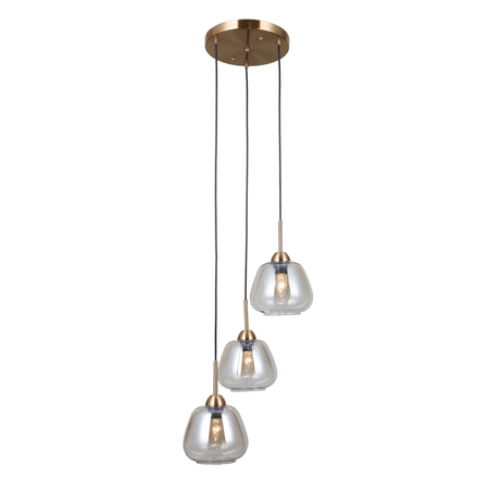 Lampa wisząca Italux PND-40824-3-GD Złoty