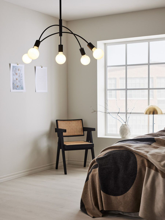 Lampa wisząca Markslöjd CRUX 108282 czarny