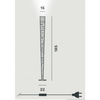 Lampa podłogowa Foscarini 182043-20 Tress Stilo