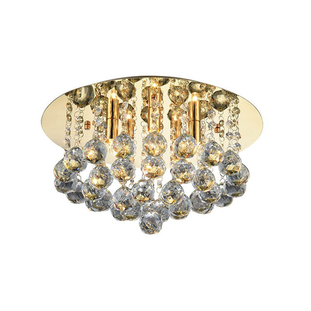 Plafon Azzardo AZ3083 Bolla 38 gold