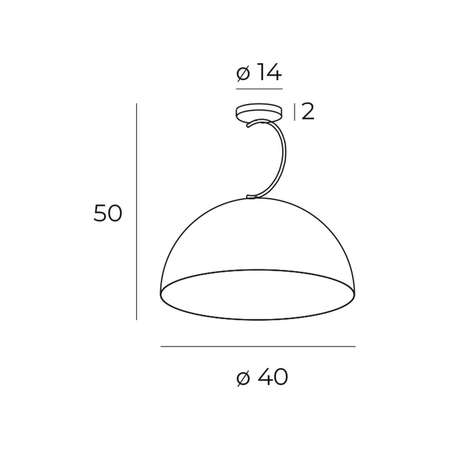 Lampa podsufitowa Maxlight P0463 czarny/złoty