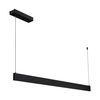 Milagro Lampa wisząca LINEA Black 36W LED 3000K-4000K-5700K ML1784 CZARNY