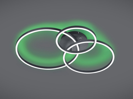 Lampa sufitowa Trio 670810632 czarny