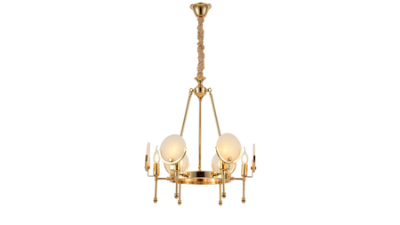 Żyrandol Lumina Deco LDP-8010-6-GD Montego W6