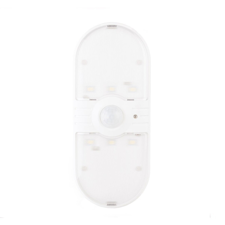 Eko-Light LAMPKA NATYNKOWA Z CZUJKĄ RUCHU + ŚWIATŁO BOCZNE 4000K EKB6615 BIAŁY