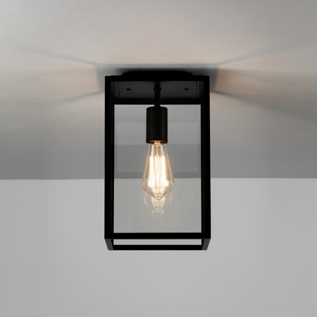 Lampa zewnętrzna Astro Homefield Ceiling 1095021 Czarny z Teksturą