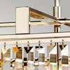 Żyrandol Elstead Lighting Aries szary ARIES-4P-L