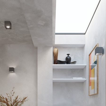 Sollux Lighting Kinkiet QUAD 1 antracyt SL.0565