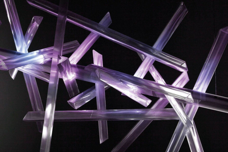 Lampa wisząca Slamp TRASM00PRS06TDX000EU La Traviata Light Sculpture 220 with DMX