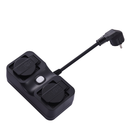 Azzardo DOUBLE AZ3223 BLACK