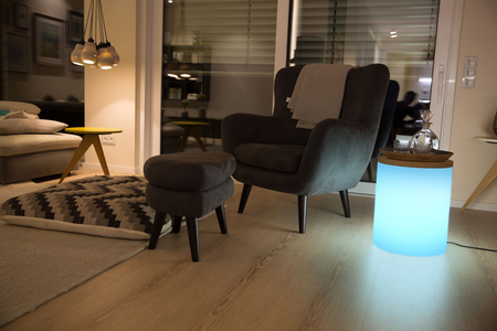 Bęben LED Lampa zewnętrzna ogrodowa 2700K RGB Ø37 32359L biały