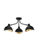 Lampa sufitowa Luces Exclusivas BANAC - czarny mat LE43423