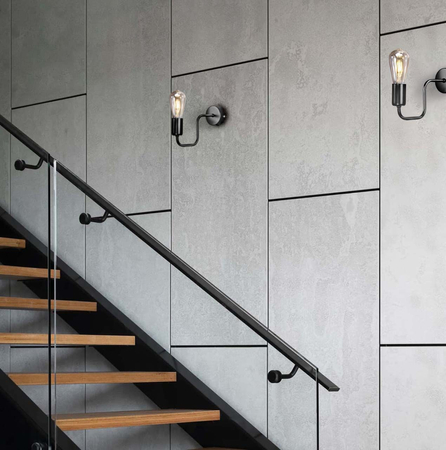 Kinkiet SKADI Kaja K-3893 czarny