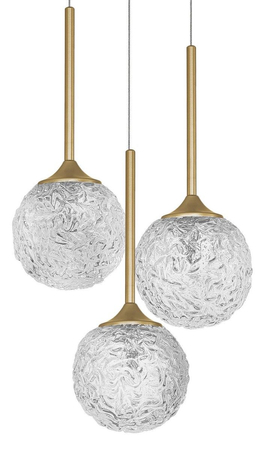 Lampa wisząca Luces Exclusivas PASTO LE41741 mosiądz