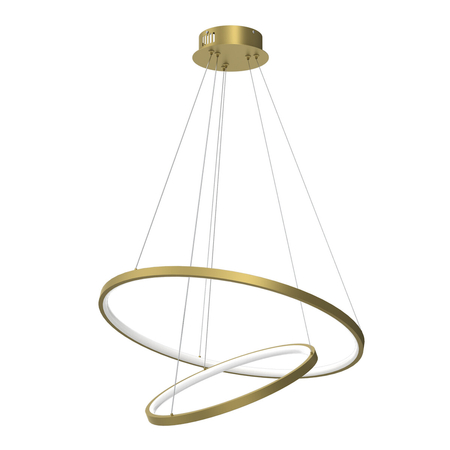 Milagro Lampa wisząca HOOP GOLD 51W LED ML1546 ZŁOTY