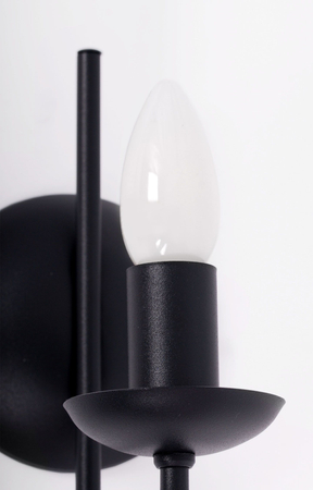 Kinkiet HARIS Kaja K-4972 czarny