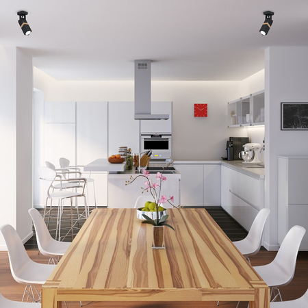 Milagro Kinkiet VIDAR BLACK 1xGU10 MLP5400 CZARNY