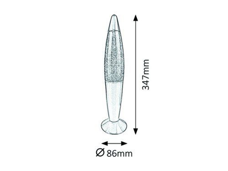 Lampa wewnętrzna Rabalux Glitter Rainbow 7008 wielokolorowy