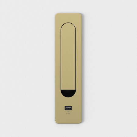 Kinkiet Astro Keta USB 1437007 Matowy Złoty