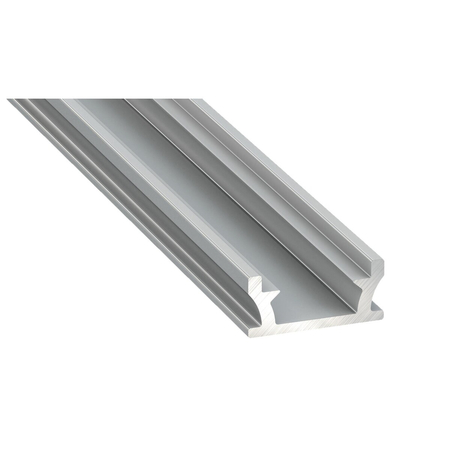 Eko-Light PROFIL ALUMINOWY SREBRNY TYP G 1m + KLOSZ MLECZNY EKPR6559