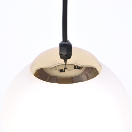 Lampa wisząca ISLA Kaja K-4910 biały/czarny