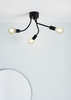 Lampa sufitowa Markslöjd MEDUSA 107930 czarny