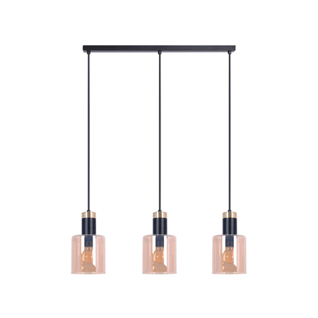 Lampa wisząca ALTO Kaja K-5258 czarny/złoty