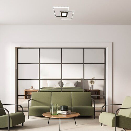 Lampa sufitowa Rabalux Casimir 5269 czarny matowy