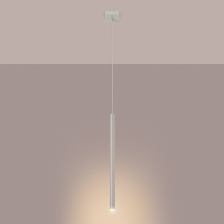Sollux Lighting Lampa wisząca PASTELO 1 beżowa SL.1512