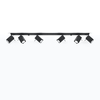 Sollux Lighting Plafon MERIDA 6L czarny SL.0460