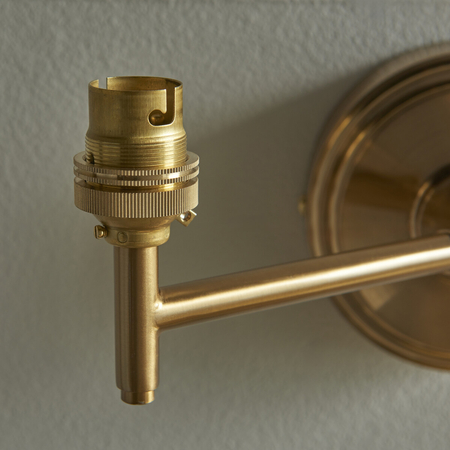 Kinkiet Endon Lighting Step Fold 115073 mosiądz