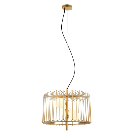 Lampa wisząca Italux Daren MDM-3937/3 GD Złoty