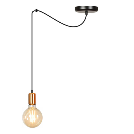 Lampa wisząca SPARK 1 BLACK Emibig 446/1 czarny