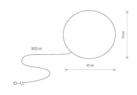 Lampa ogrodowa Nowodvorski 6978 CUMULUS L IP65