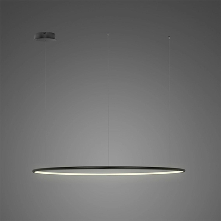 Lampa wisząca Ledowe Okręgi No.1 CO 120cm 3k czarna